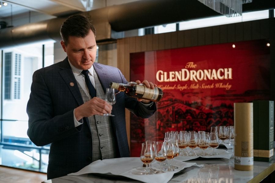 Glendronach Port Wood - test whisky